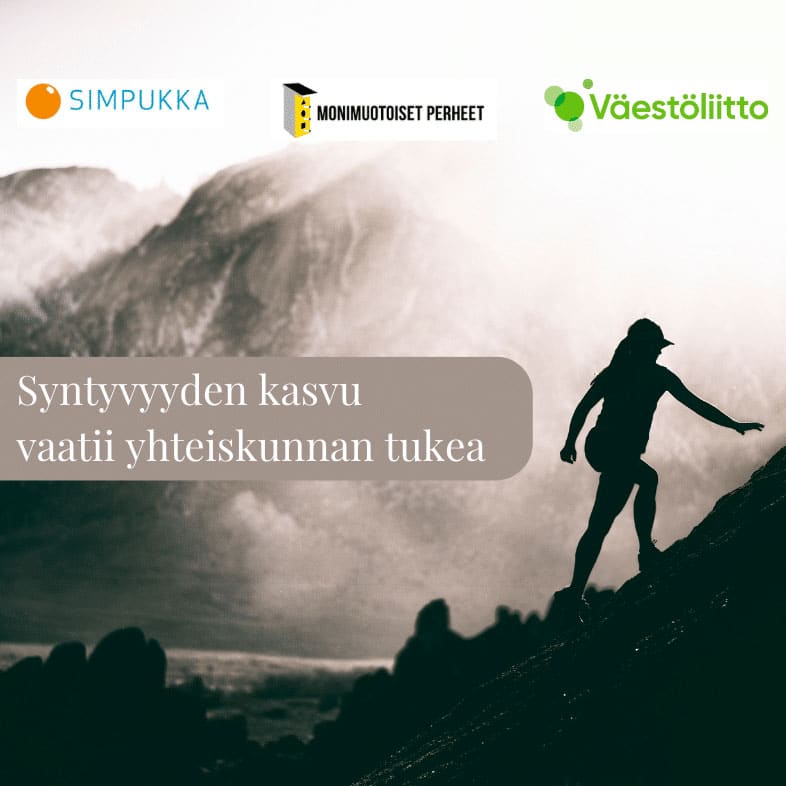 Syntyvyyden kasvu vaatii yhteiskunnan tukea