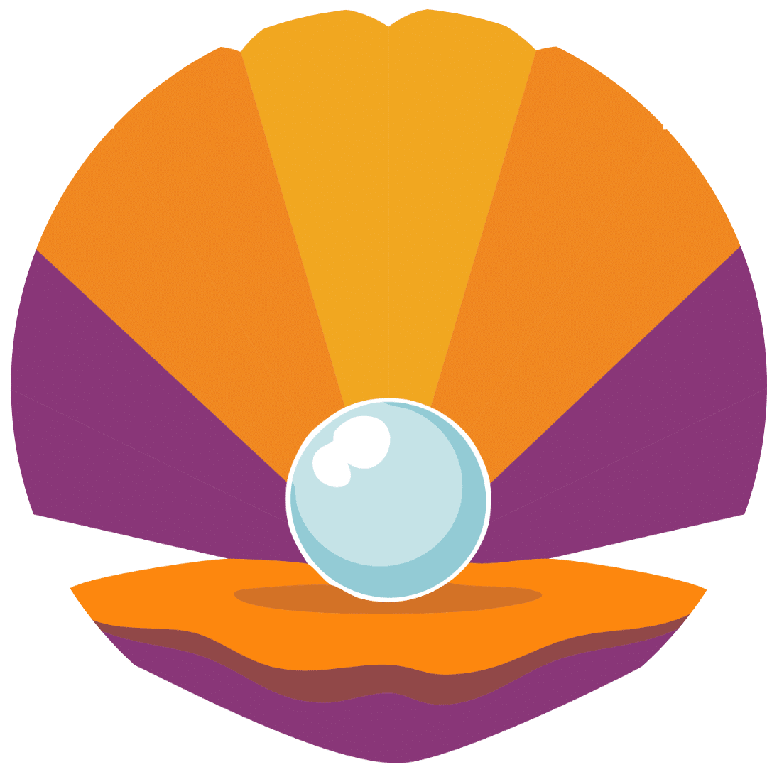 Kuvituskuva Simpukka ja helmi