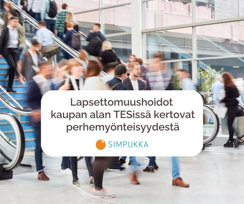 Lapsettomuushoidot kaupan alan TESissä kertovat perhemyönteisyydestä