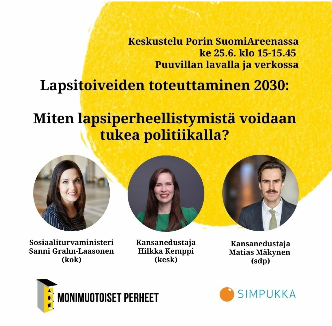 Lapsitoiveiden toteuttaminen