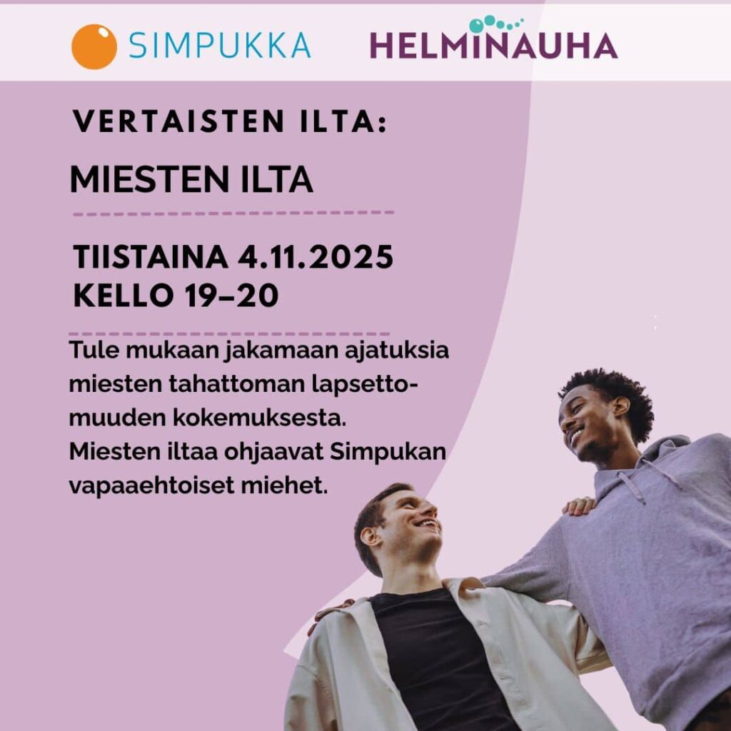 Simpukka ry:n Miesten ilta 4.11.2025