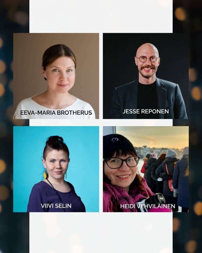 Valokuvaajien henkilökuvat. 