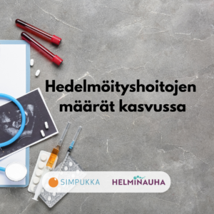 Hedelmöityshoitoja toteutettiin ennätysmäärä