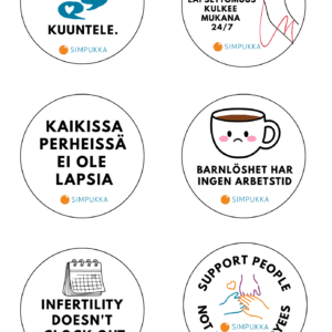 Kuuntele-tarra-arkki