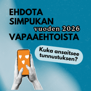 ehdota vuoden vapaaehtoista