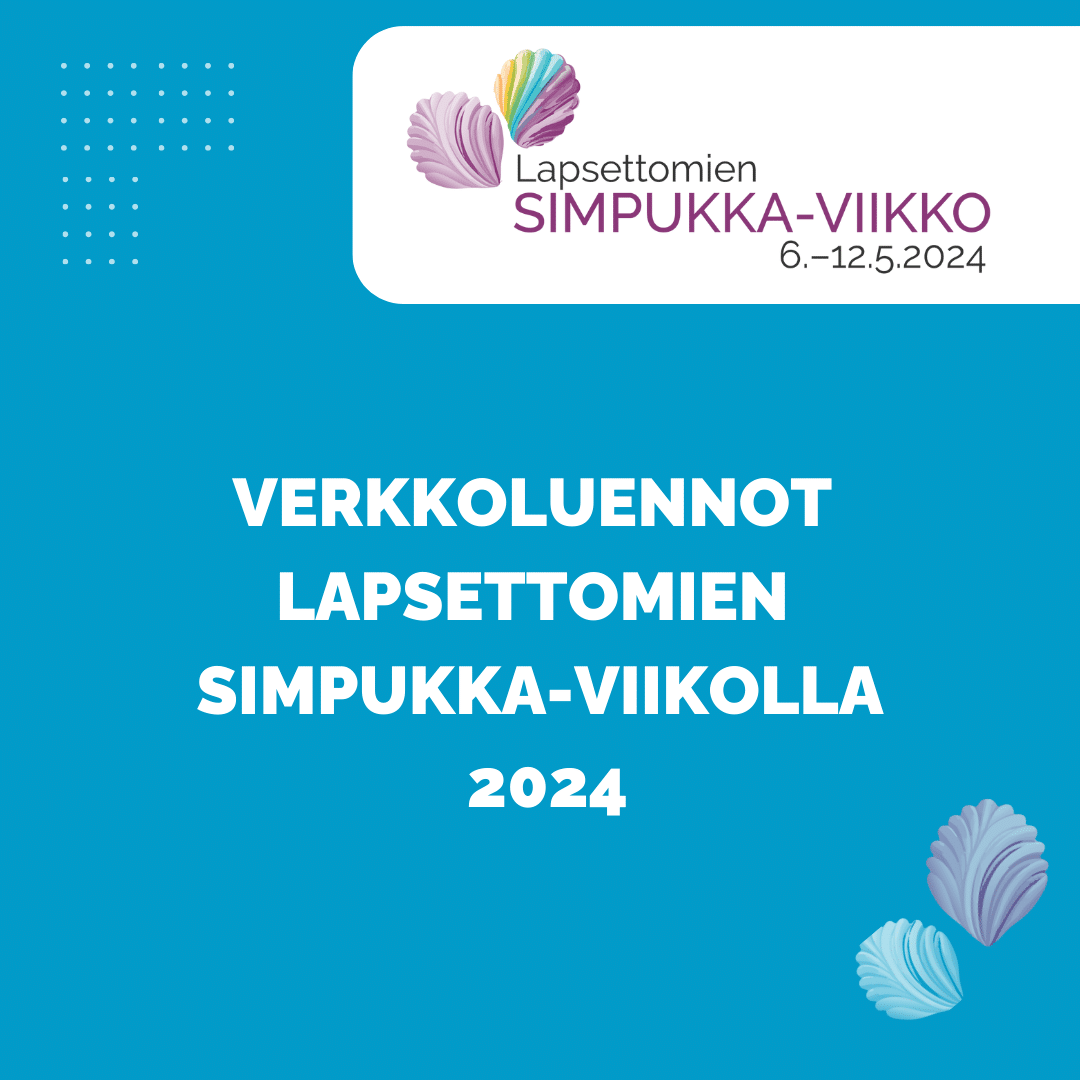 Verkkoluennot Lapsettomien Simpukka-viikolla 2024