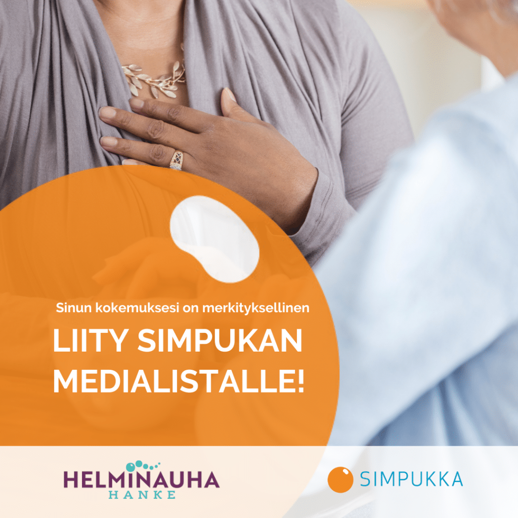 Liity Simpukan mediavertaisten listalle