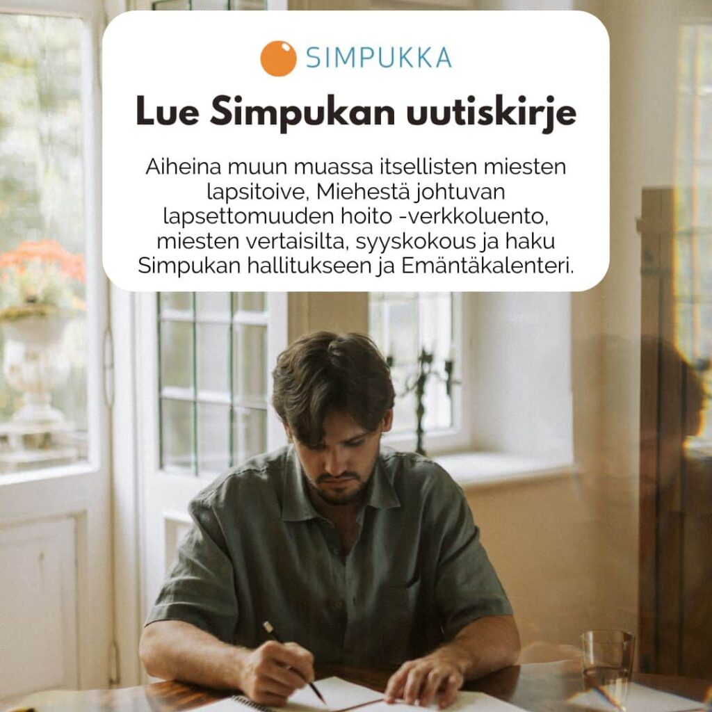 Lue Simpukan uutiskirje